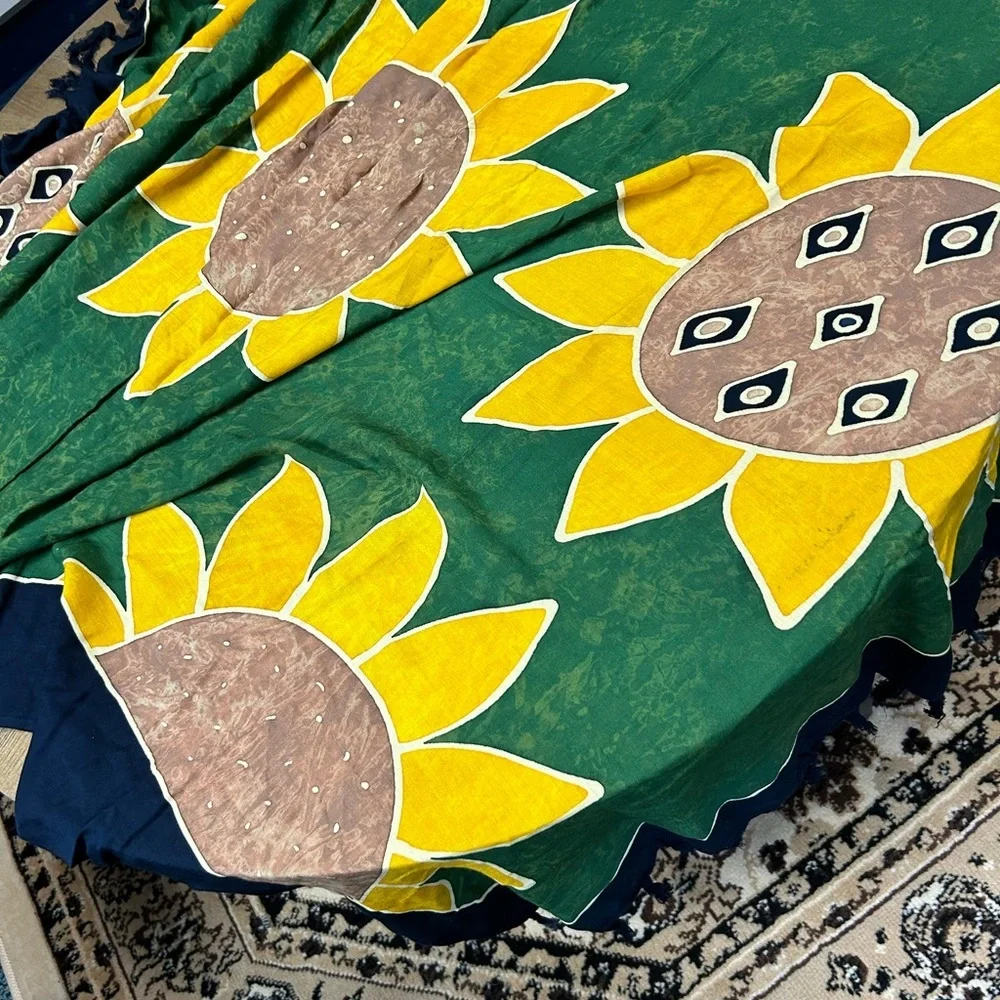Sunflower Scarf Wrap